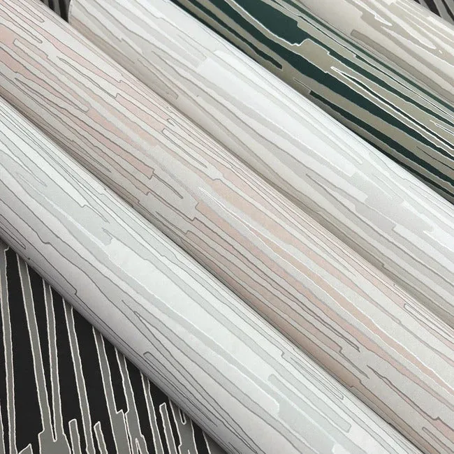 York Wallcoverings Water Reed Thatch Dove & Silver Wallpaper - SKU AG2092