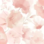 York Wallcoverings Watercolor Bouquet Blush Wallpaper - SKU BL1772