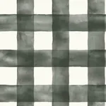 York Wallcoverings Watercolor Check Black & White Wallpaper | Wallpaper Twins York Wallcoverings Watercolor Check Black & White Wallpaper - SKU MH1516