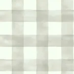 York Wallcoverings Watercolor Check Grey & White Wallpaper - SKU MH1518