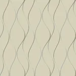 York Wallcoverings Wavy Stripe Beige Metallic Wallpaper | Wallpaper Twins York Wallcoverings Wavy Stripe Beige Metallic Wallpaper - SKU Y6201404
