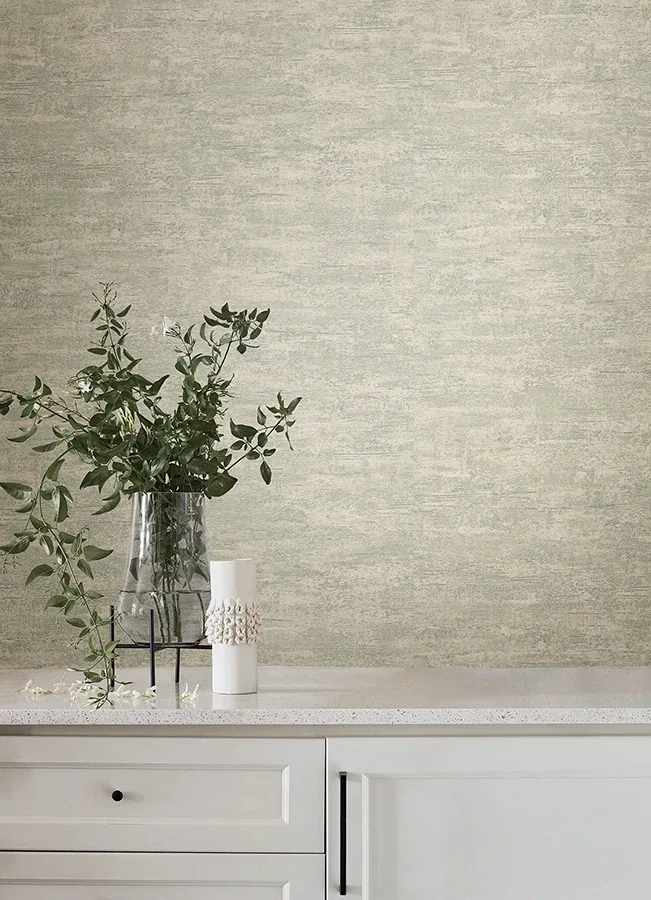 York Wallcoverings Weathered Stucco Ecru Wallpaper - SKU SI25757