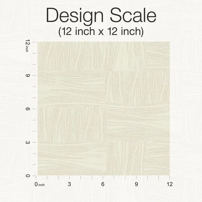 York Wallcoverings Wicker Dot Beige Wallpaper - SKU OI0635