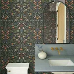 York Wallcoverings Wildwood Black Wallpaper - SKU RI5158