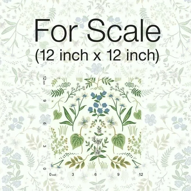 York Wallcoverings Wildwood Blue & Green Wallpaper - SKU RI5155