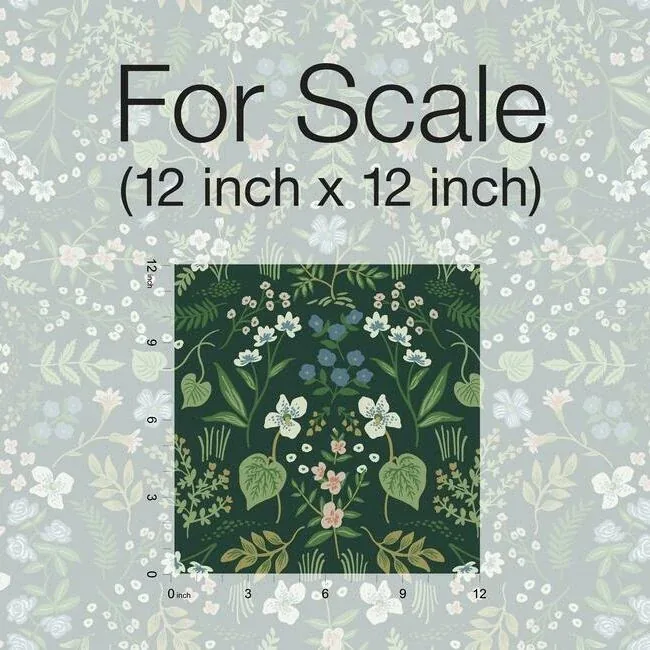 York Wallcoverings Wildwood Hunter Green Wallpaper - SKU RI5156