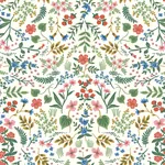 York Wallcoverings Wildwood Rose Peel & Stick Wallpaper - SKU PSW1624RL