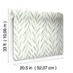 York Wallcoverings Willow Grey Wallpaper - SKU MK1137