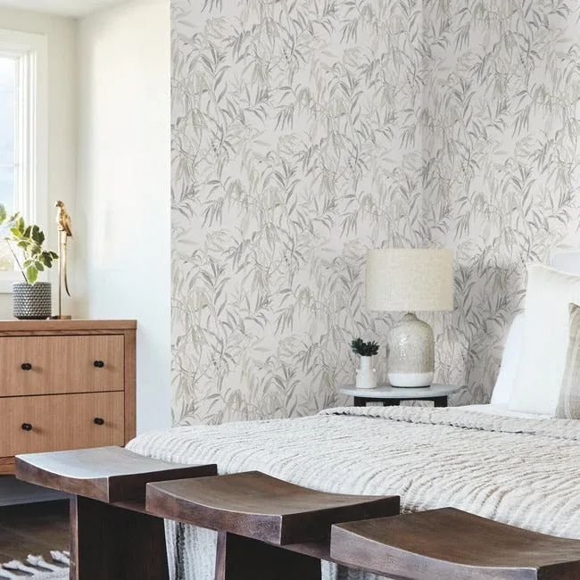 York Wallcoverings Willow Grove Sand Wallpaper - SKU GO8243