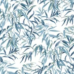York Wallcoverings Willow Grove Sky Blue Wallpaper - SKU GO8242