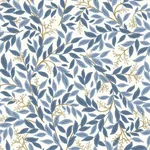 York Wallcoverings Willowberry Blue & White Peel & Stick Wallpaper - SKU PSW1469RL