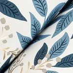 York Wallcoverings Willowberry Blue Wallpaper - SKU RF7461