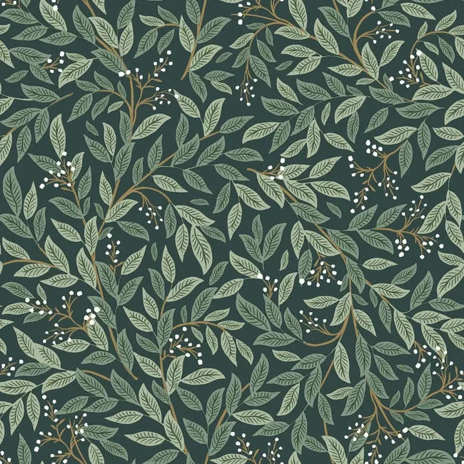 PSW1471RL | Willowberry Emerald Peel & Stick Wallpaper