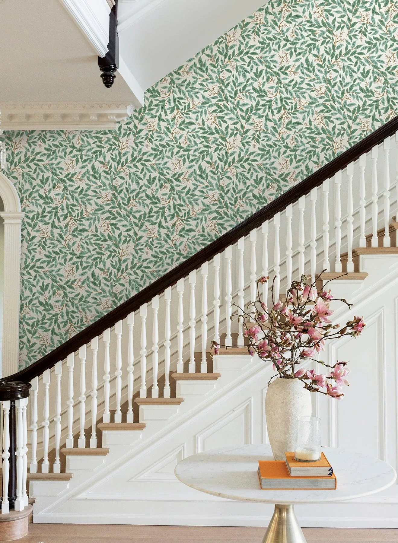 York Wallcoverings Willowberry Emerald Wallpaper - SKU RF7464