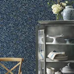 York Wallcoverings Willowberry Navy Peel & Stick Wallpaper - SKU PSW1470RL