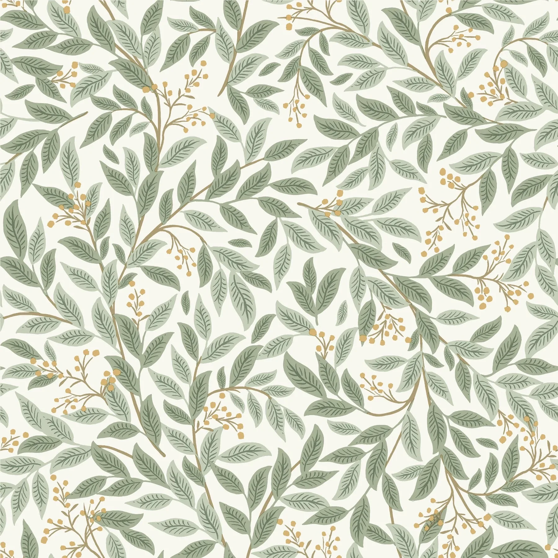 York Wallcoverings Willowberry Sage Wallpaper - SKU RF7465