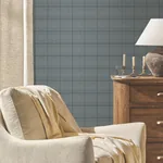 York Wallcoverings Windsor Blue Wallpaper - SKU MF4785