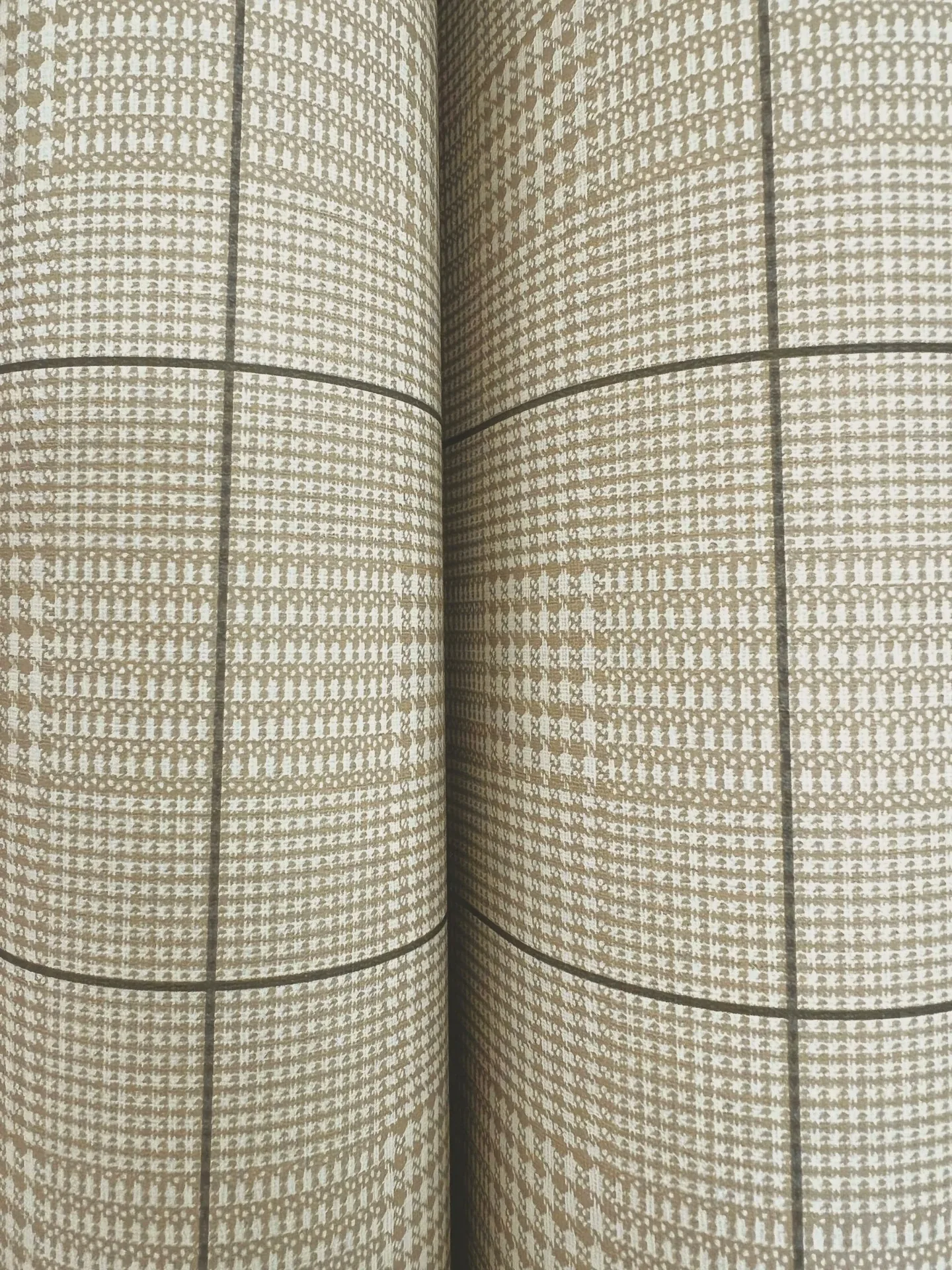 York Wallcoverings Windsor Taupe Wallpaper - SKU MF4784