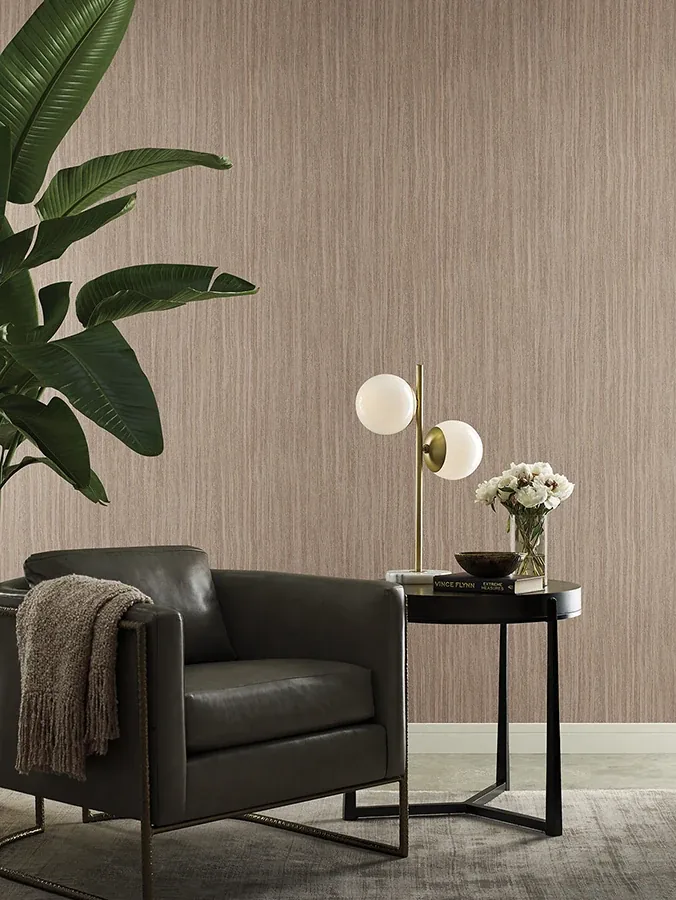 York Wallcoverings Wistman Stripe Canyon Wallpaper - SKU SI25710