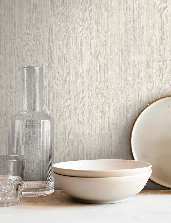 York Wallcoverings Wistman Stripe Cream Wallpaper | Wallpaper Twins York Wallcoverings Wistman Stripe Cream Wallpaper - SKU SI25714
