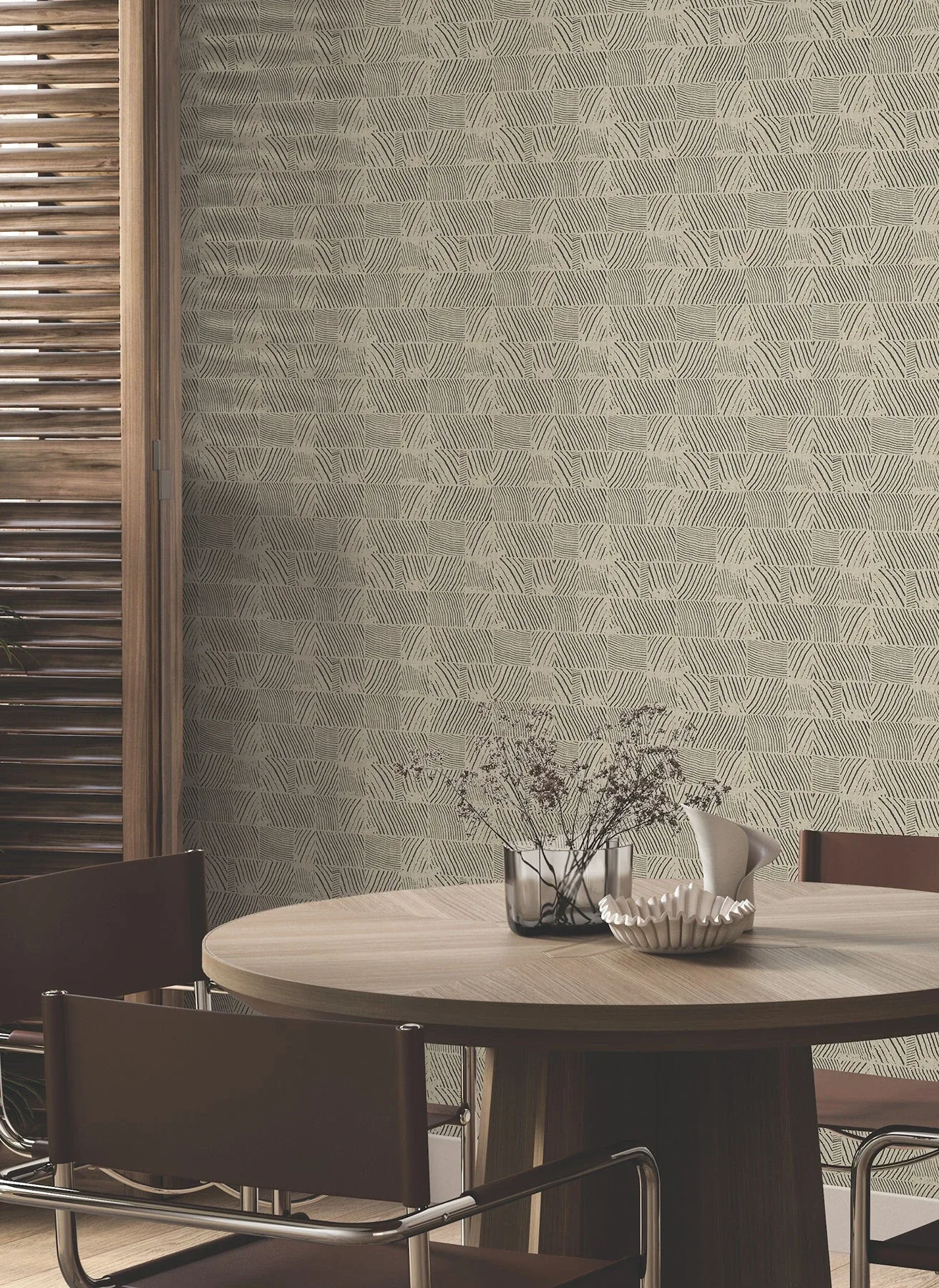 York Wallcoverings Woodcut Black & Linen Wallpaper | Wallpaper Twins York Wallcoverings Woodcut Black & Linen Wallpaper - SKU GN2621