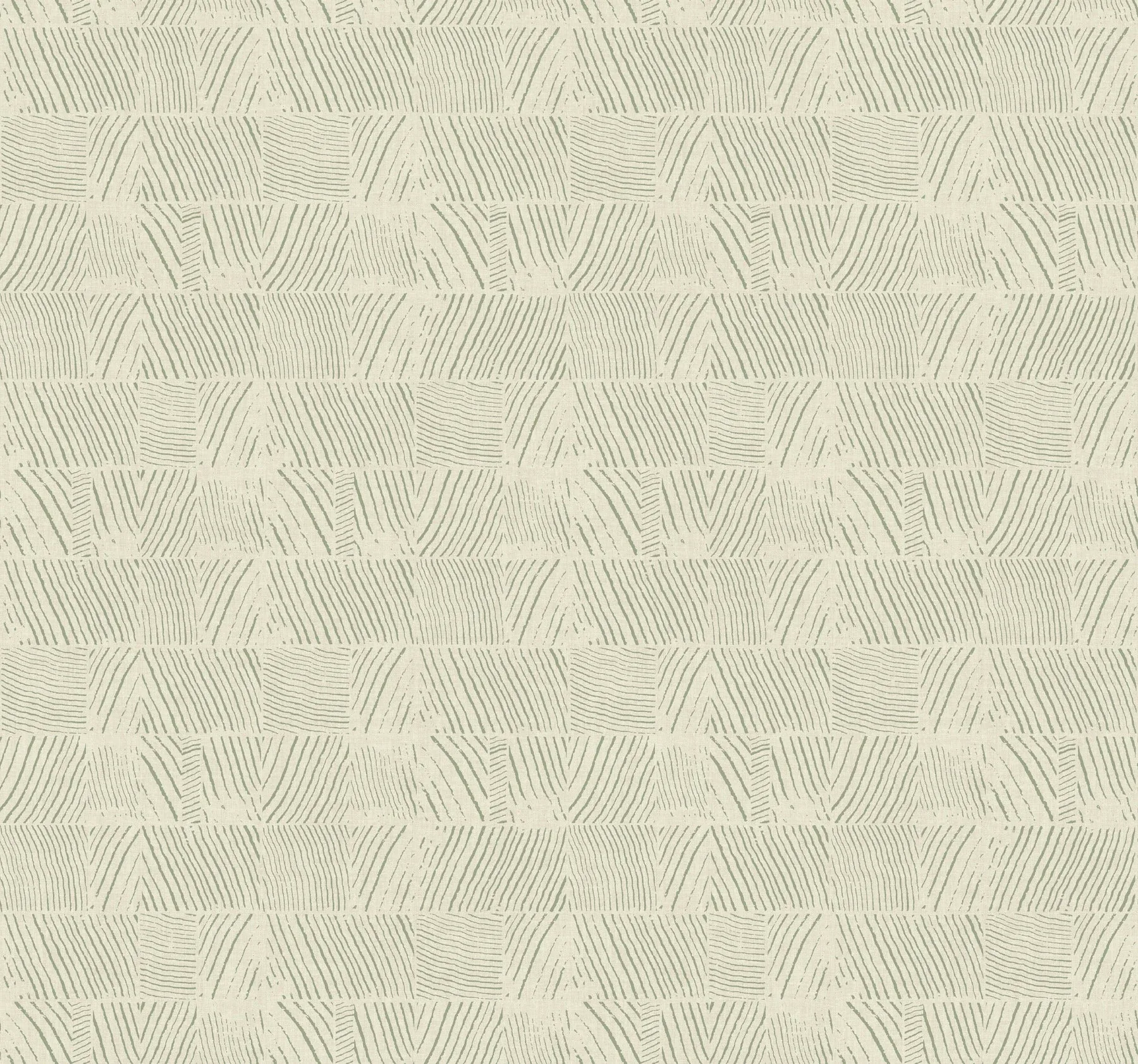 GN2624 | Woodcut Green & Stone Wallpaper