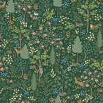 York Wallcoverings Woodland Emerald Peel & Stick Wallpaper - SKU PSW1548RL