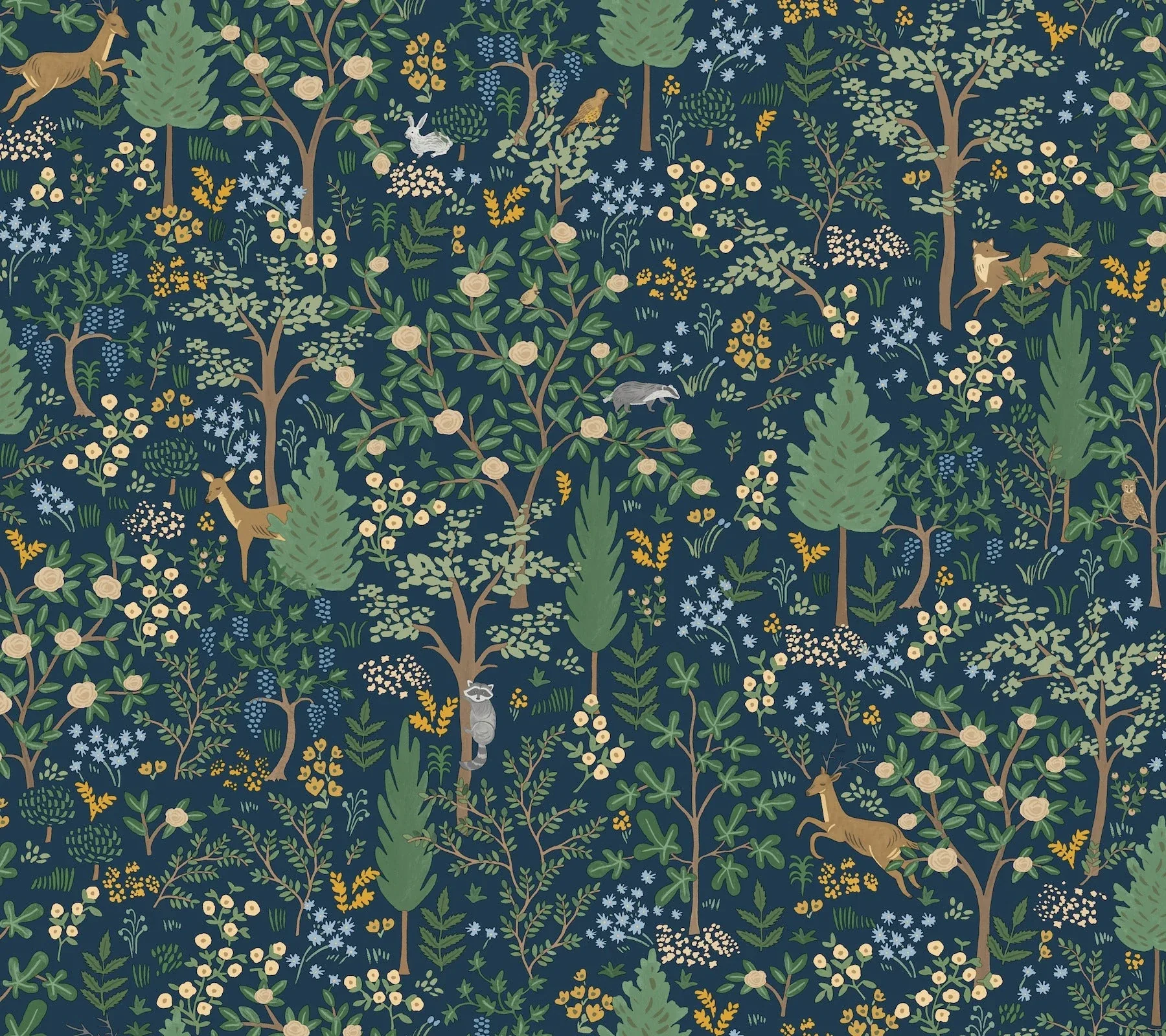 PSW1547RL | Woodland Navy Peel & Stick Wallpaper
