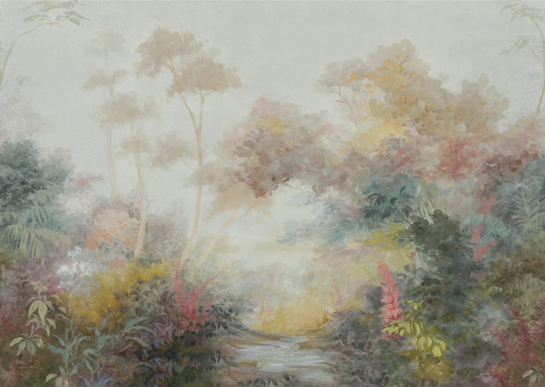 York Wallcoverings Woodlands Multicolor Wall Mural - SKU MF4809M