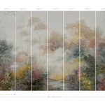 York Wallcoverings Woodlands Multicolor Wall Mural | Wallpaper Twins York Wallcoverings Woodlands Multicolor Wall Mural - SKU MF4809M