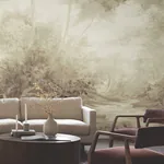York Wallcoverings Woodlands Sepia Wall Mural | Wallpaper Twins York Wallcoverings Woodlands Sepia Wall Mural - SKU MF4807M