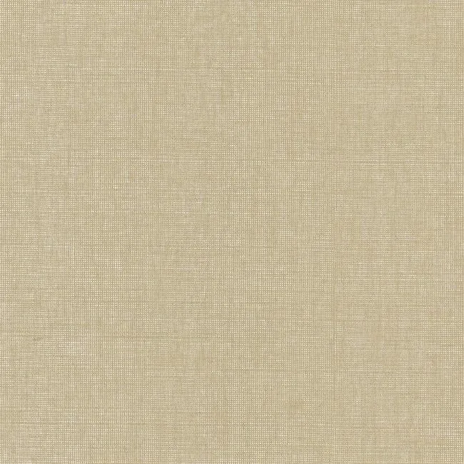 York Wallcoverings Woven Crosshatch Brown Wallpaper - SKU VG4426