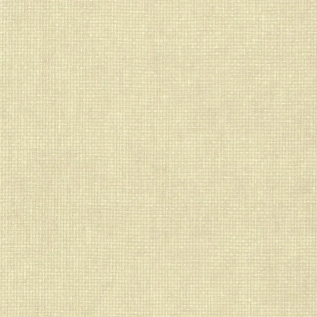 York Wallcoverings Woven Crosshatch White Wallpaper - SKU VG4424