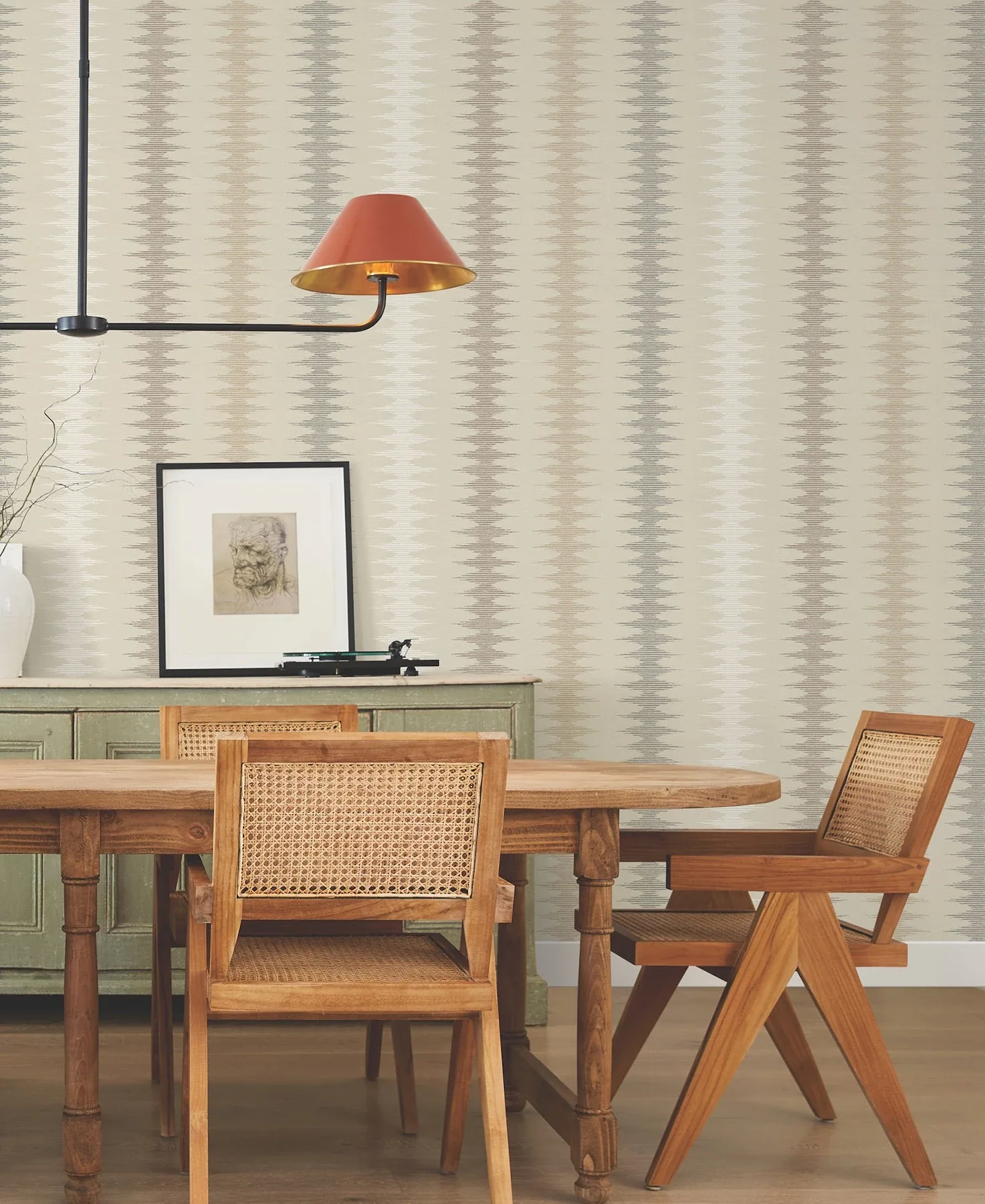 York Wallcoverings Woven Desert Mirage Wallpaper - SKU MT5643