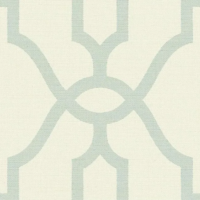 York Wallcoverings Woven Trellis Eggshell Wallpaper - SKU ME1553