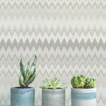York Wallcoverings Zig Zag Beige Peel & Stick Wallpaper - SKU PSW1643RL