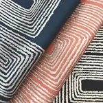 York Wallcoverings Zulu Thread Midnight & Silver Wallpaper | Wallpaper Twins York Wallcoverings Zulu Thread Midnight & Silver Wallpaper - SKU AG2033