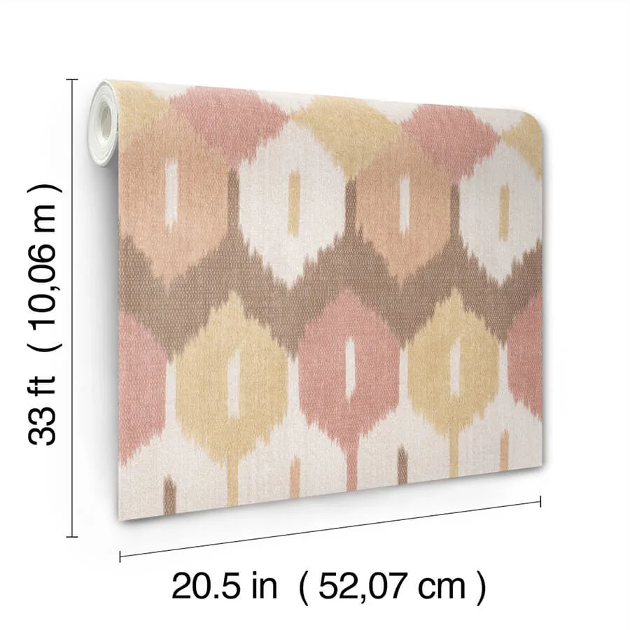 A-Street Prints Abilene - Apricot Wallpaper | Buy Online A-Street Prints Abilene wallpaper, color Apricot, SKU 4147-27408
