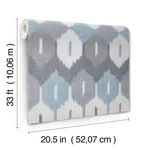 A-Street Prints Abilene - Denim Wallpaper | Buy Online A-Street Prints Abilene wallpaper, color Denim, SKU 4147-27407
