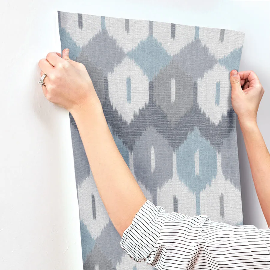 A-Street Prints Abilene - Denim Wallpaper | Buy Online A-Street Prints Abilene wallpaper, color Denim, SKU 4147-27407