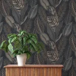 A-Street Prints Acacius - Dark Blue Wallpaper | Buy Online A-Street Prints Acacius wallpaper, color Dark Blue, SKU 4202-751840