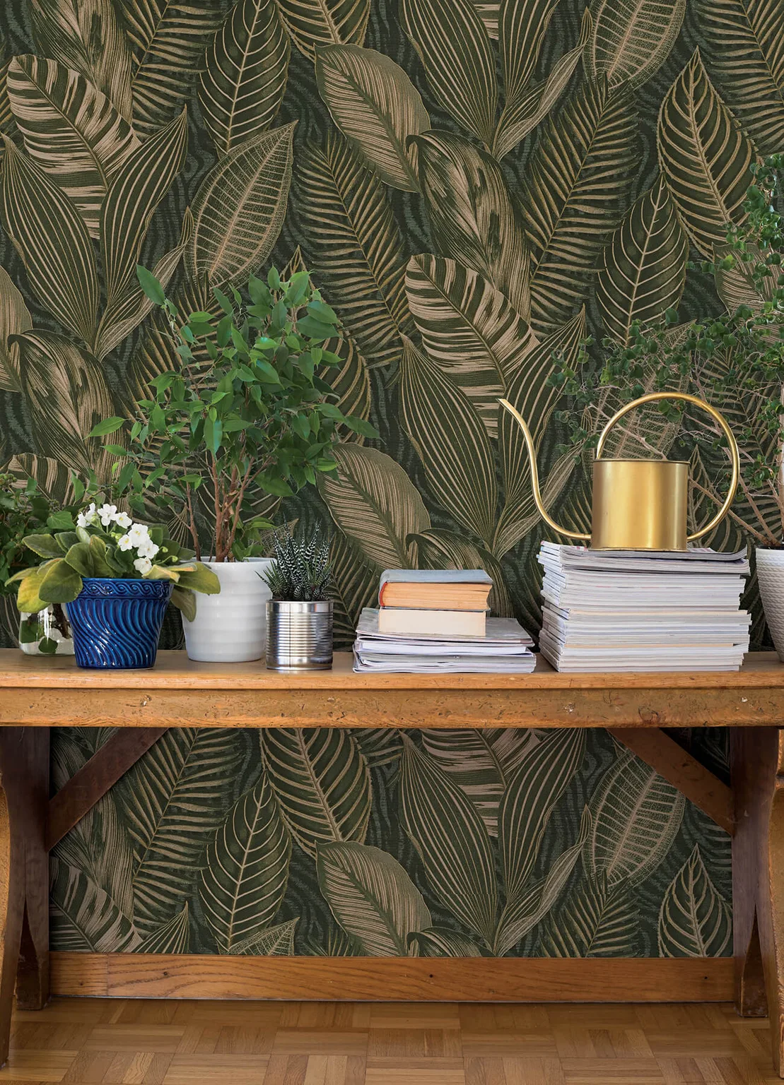 A-Street Prints Acacius wallpaper, color Dark Green, SKU 4202-751826
