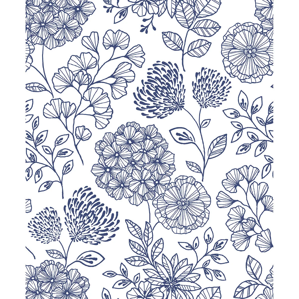 A-Street Prints Ada wallpaper, color Blue, SKU 2975-26205