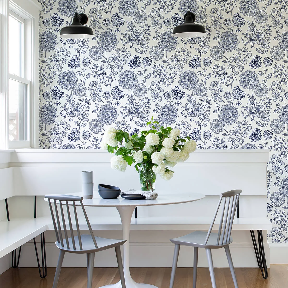 A-Street Prints Ada wallpaper, color Blue, SKU 2975-26205