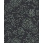 A-Street Prints Ada wallpaper, color Charcoal, SKU 2975-26206