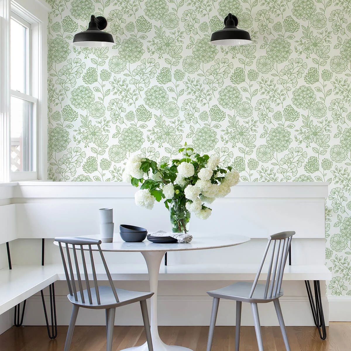 A-Street Prints Ada wallpaper, color Green, SKU 2975-26204