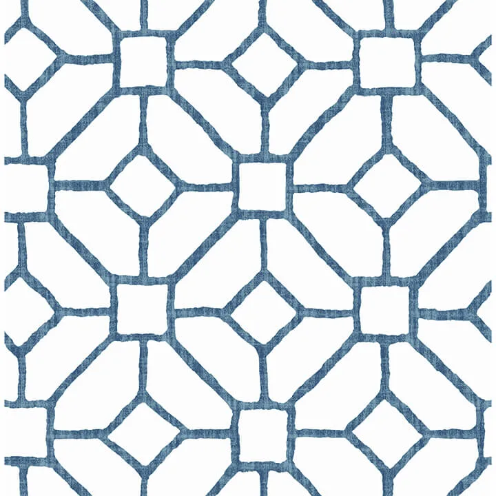 A-Street Prints Addis wallpaper, color Blue, SKU 4120-26828