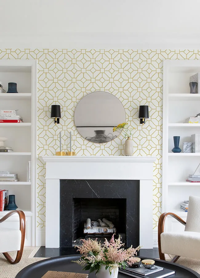 A-Street Prints Addis - Gold Wallpaper | Buy Online A-Street Prints Addis wallpaper, color Gold, SKU 4120-26831