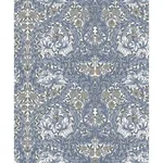 A-Street Prints African Marigold - Blue Wallpaper | Buy Online A-Street Prints African Marigold wallpaper, color Blue, SKU 4153-82024