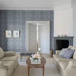 A-Street Prints African Marigold - Blue Wallpaper | Buy Online A-Street Prints African Marigold wallpaper, color Blue, SKU 4153-82024